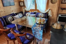 REFUGIO DE MADERA ESTILO ÁRABE