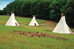 Les tipis de Cantales