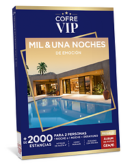 Cofre regalo Cofre Vip: Mil & una noches de emoción