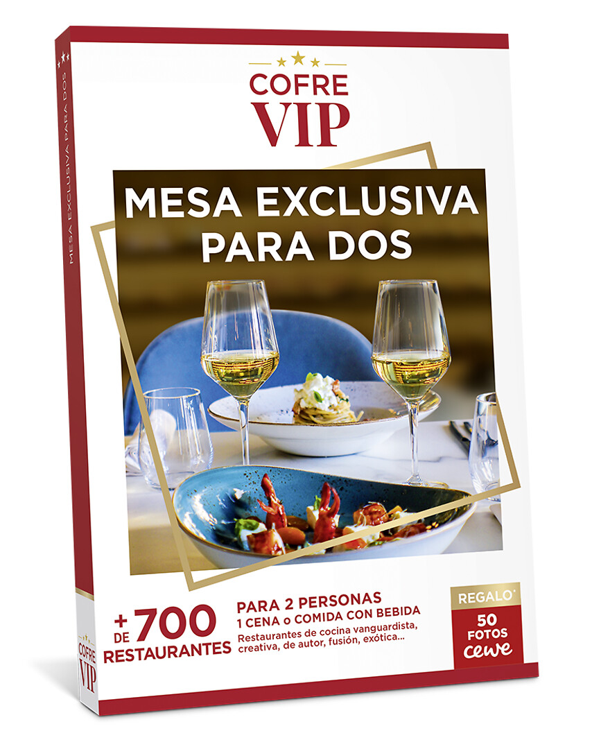 Mesa exclusiva para dos